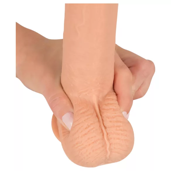 realistixxx - realistické dildo s přísavkou (22 cm, tělové)