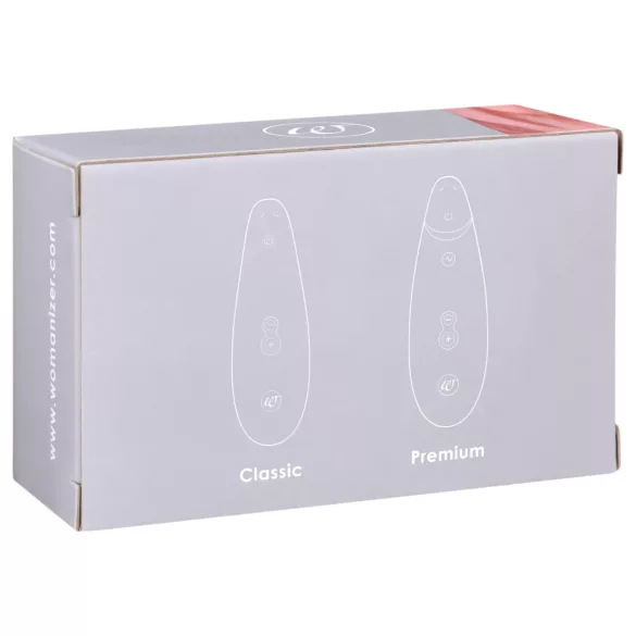 Womanizer Premium S - náhradní sací hlavice sada - červená (3 ks)