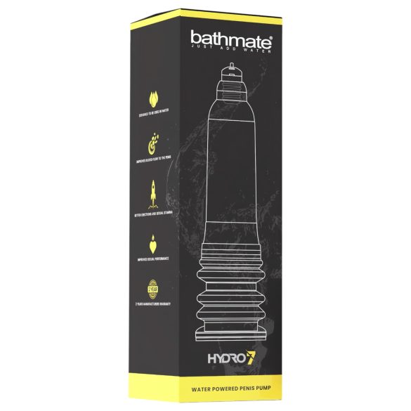 Bathmate Hydro7 - čiré hydraulické čerpadlo na penis