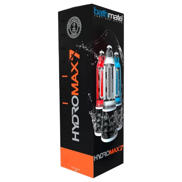 Bathmate - vodní pumpa na penis Hydromax7 - červená