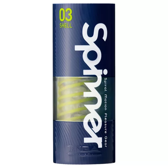 TENGA Spinner Schell - masturbátor - průhledný