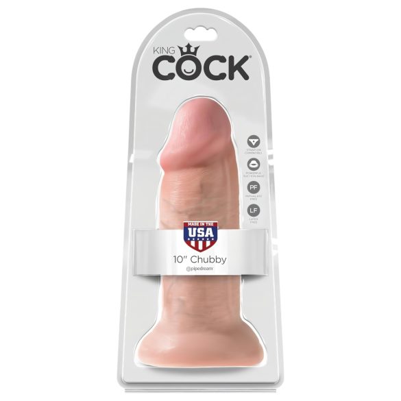 King Cock - realistické dildo 25 cm - tělová