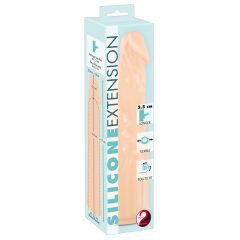   You2Toys Silicone Extension - prodlužující návlek na penis (tělová barva) - 19cm
