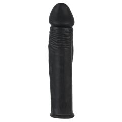   You2Toys Silicone Extension - prodlužovací návlek na penis (černý) - 20 cm