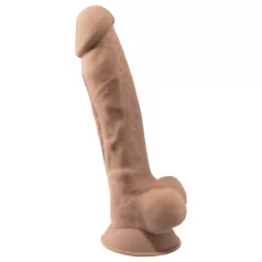   Silexd 7 - dildo s přísavkou - 17,5 cm - realistický vzhled