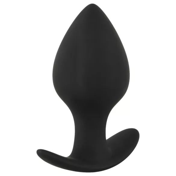 Black Velvets - sada análních kolíků - silikon, 3 kusy - černá
