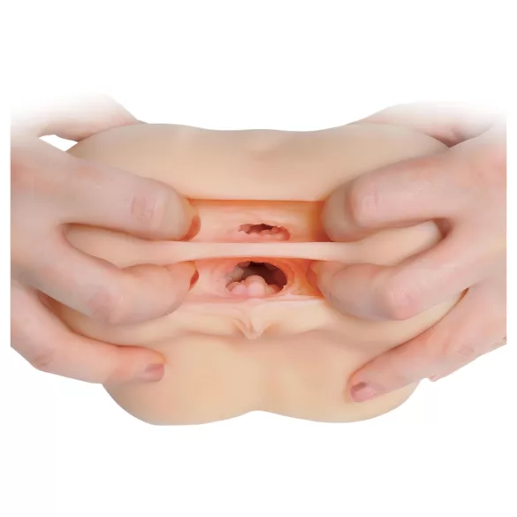 Fuck me Silly To Go - realistický masturbátor zadeček - tělová barva