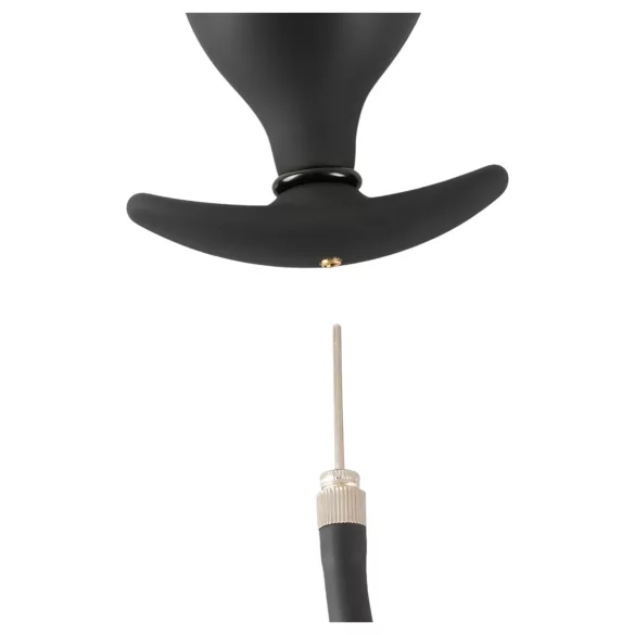 You2Toys - nafukovací anální dilatátor plug - černý