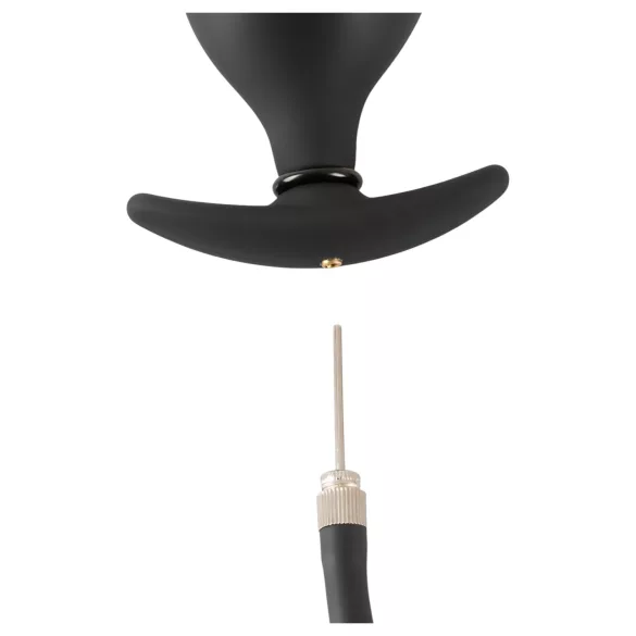 You2Toys - nafukovací anální dilatátor plug - černý