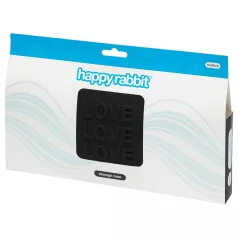   Happyrabbit - pouzdro na erotické pomůcky - střední - černé