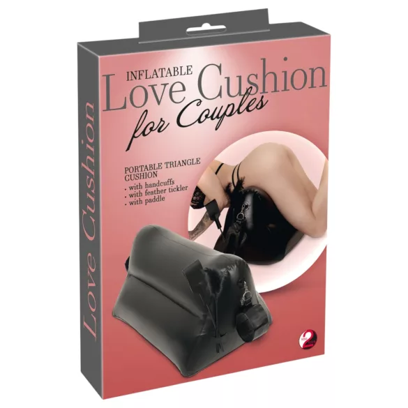 You2Toys - nafukovací polštář na sex - sada - černá