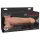 Pipedream Fetish Strap-On 9 - připínací, duté, stříkající dildo (přírodní)