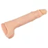 Realistixxx - návlek na penis s erekčním kroužkem - 16 cm - tělová