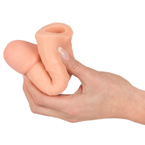 Nature Skin - prodlužující, zhrubšující návlek na penis (15,5cm)