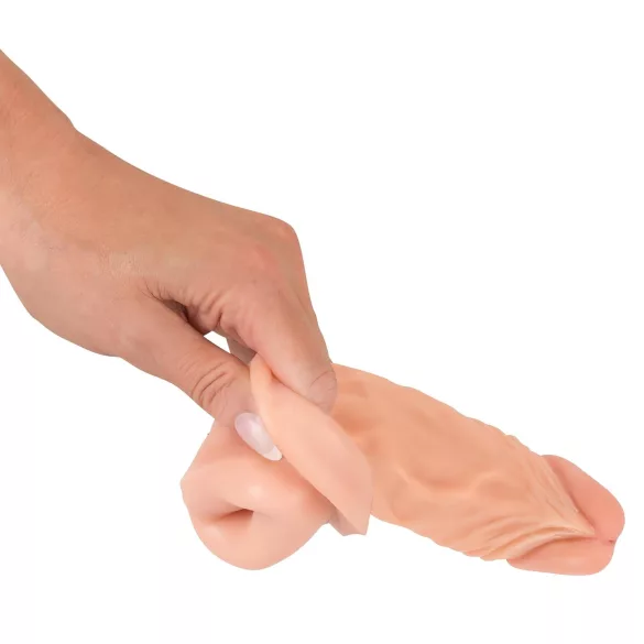 Nature Skin - návlek na penis prodlužovací a zahušťovací 19,5 cm