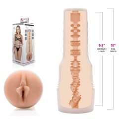   Fleshlight Mia Malkova LVL Up - realistická vagína (tělová barva)