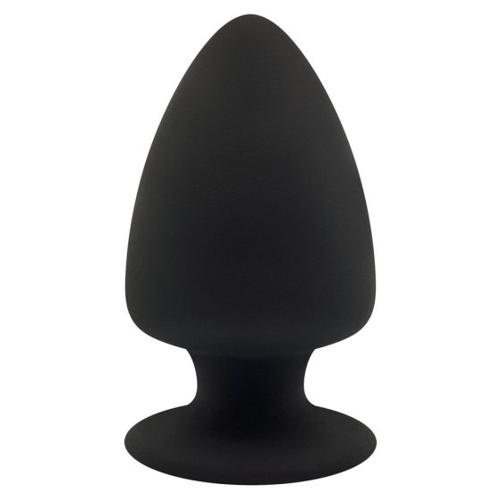 Silexd S - tvarovatelné anální dildo - 9cm (černé)