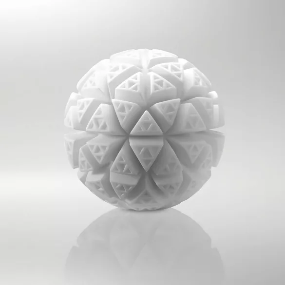 TENGA GEO - masturbátor s vlnitým povrchem - Glacier