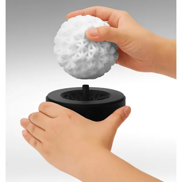 TENGA GEO - masturbátor s vlnitým povrchem - Glacier