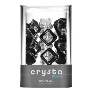 TENGA Crysta - čtvercový masturbátor (blok)