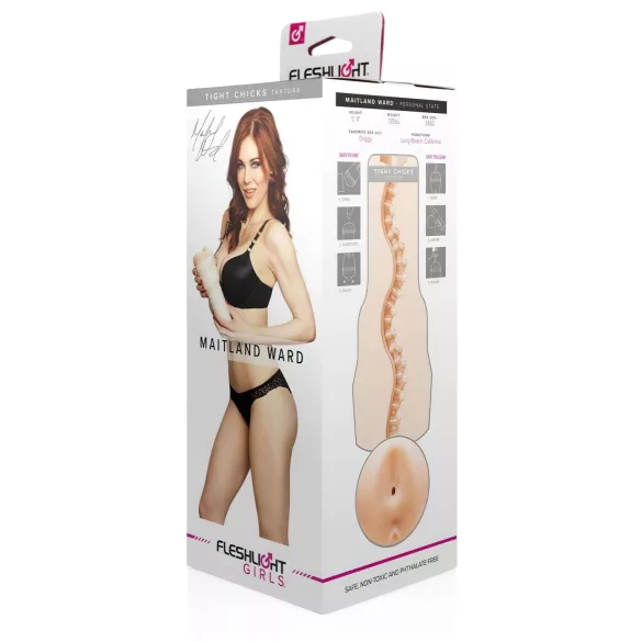 Fleshlight Maitland Ward - masturbátor na zadek