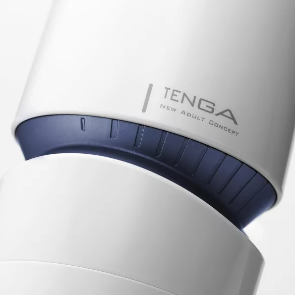 TENGA Aero - pánský masturbátor sání ústa - bílo-modrá