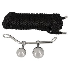   You2Toys Bondage Plugs - metal expanding balls (149g) - silver