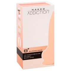 Naked Addiction 8 - připínací, realistické dildo (20 cm)
