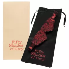 Fifty Shades of Grey - maska na oči - černá/červená