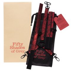   Padesát odstínů šedi - sada kravat na krk (černá a červená)