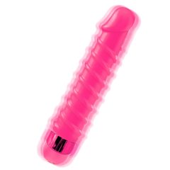   Classix Candy Twirl - sexuální spirálové dildo (růžové)