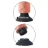 King Cock 9 - realistický vibrátor s přísavkou a ohebný - 26 cm - tělová