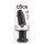 King Cock - realistický dildo s přísavkou - černý 25 cm