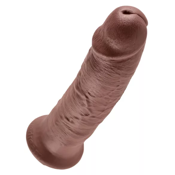 King Cock - realistické dildo s přísavkou - 25 cm - hnědé