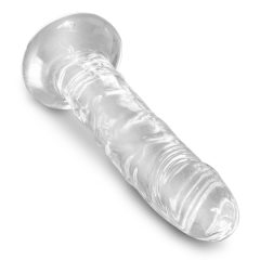 King Cock Clear 6 - lepivé dildo (15 cm)