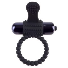   Pipedrem Fantasy C-Ringz - vibrační kroužek na penis (černý)