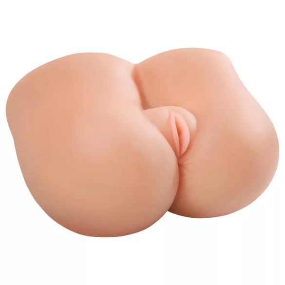 Pipedream - Fuck Me Silly Petite - masturbátor vagíny a zadečku (přírodní)