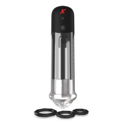 PDX Blowjob - automatická pumpa na penis s rty (černá)