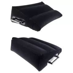   Fetish Fantasy - nafukovací sex polštář s držadly - černý