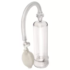   Pump Worx - vakuová pumpa na penis - začátečnická - průhledná