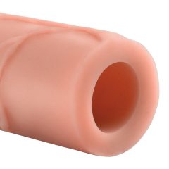   X-TENSION Perfect 1 - realistický návlek na penis (17,7cm) - přírodní
