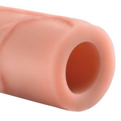   X-TENSION Perfect 2 - realistický návlek na penis (20,3cm) - přírodní