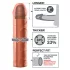 Pipedream - X-TENSION Perfect 2 - realistický návlek na penis (20,3 cm, tělová barva)