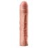 X-TENSION Perfect 3 - realistický návlek na penis - 22,8 cm - naturální