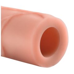   X-TENSION Perfect 3 - realistický návlek na penis (22,8cm) - přírodní