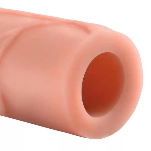 Pipedream - X-TENSION Mega 1 - realistický návlek na penis (17,7 cm, tělová barva)