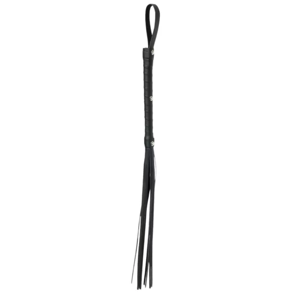Pipedream - Fetish Fantasy Deluxe Cat-O-Nine - důtky - černé (65 cm)
