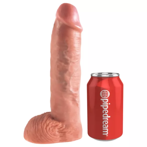 King Cock - dutý připínací penis - 25 cm