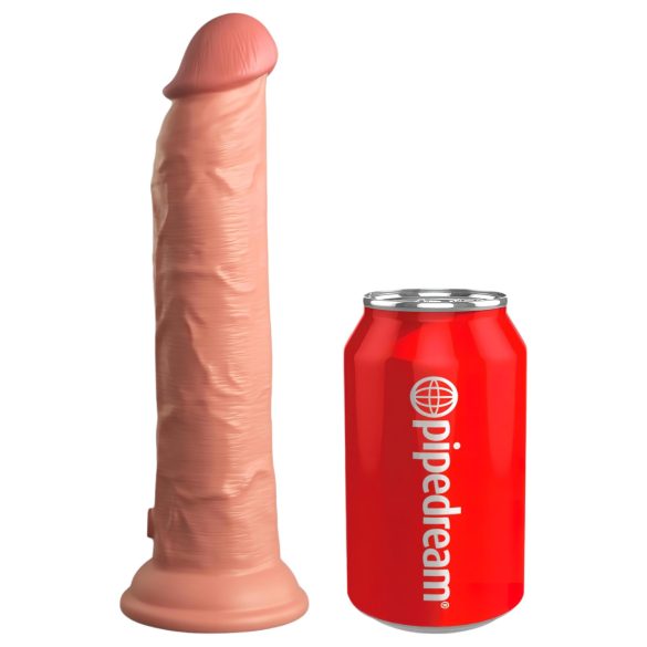King Cock Elite 9 - přísavný, realistický dildo (23 cm) - přírodní