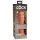 King Cock Elite 8 - realistický vibrátor 20 cm - tmavý odstín
